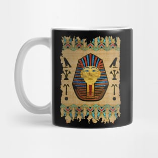 Egyptian pharaoh  Ornament on papyrus Mug